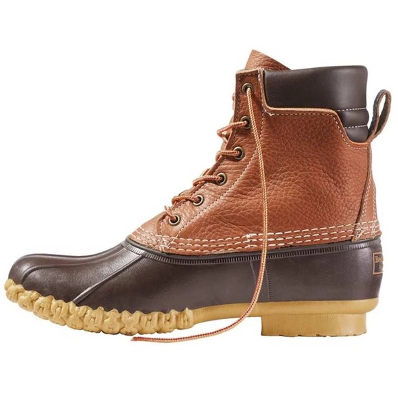 L.L. Bean Other - L.L. Bean Boots 8” Tumbled Leather Padded Collar Tan/Brown 11 NWOB
